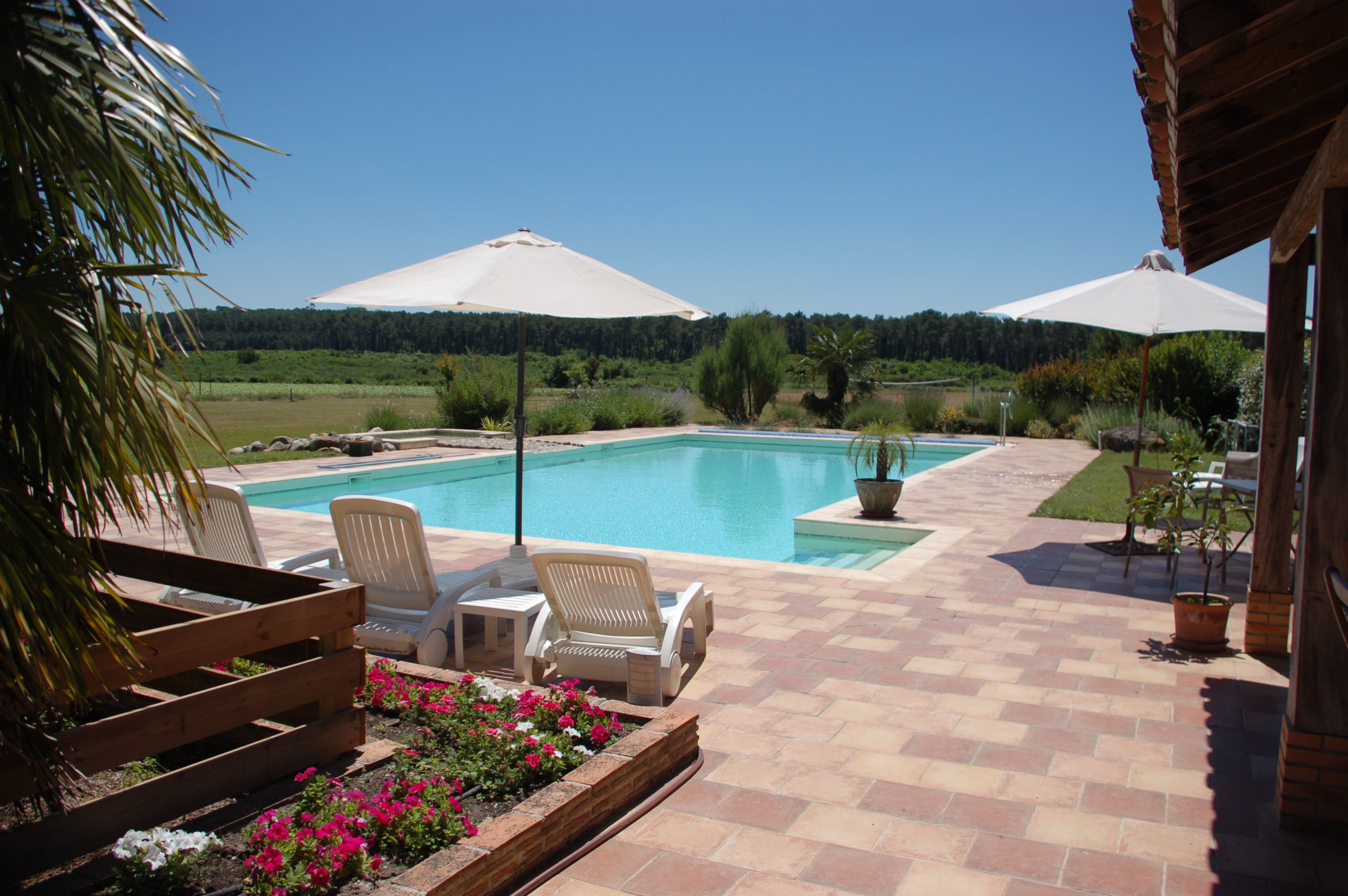 La piscine de La Rouméguère